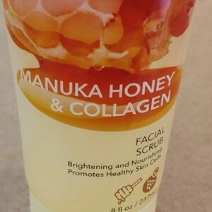 Manuka Honey & Collagen Facial Scrub - Cream